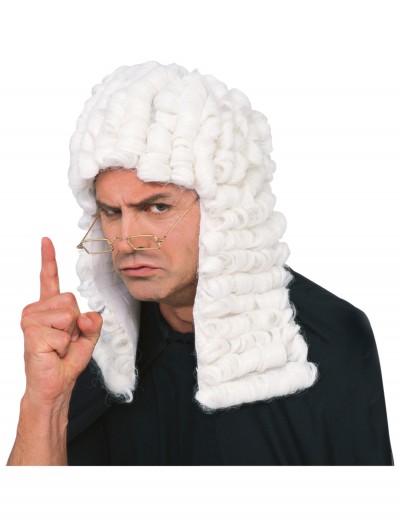 Judge Wig, halloween costume (Judge Wig)