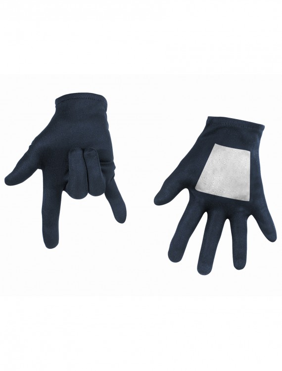 Kids Black Spiderman Gloves, halloween costume (Kids Black Spiderman Gloves)