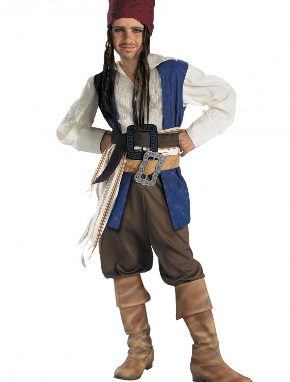 Kid's Captain Jack Sparrow Costume, halloween costume (Kid's Captain Jack Sparrow Costume)