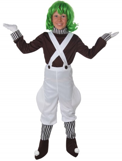 Kids Chocolate Factory Worker Costume, halloween costume (Kids Chocolate Factory Worker Costume)