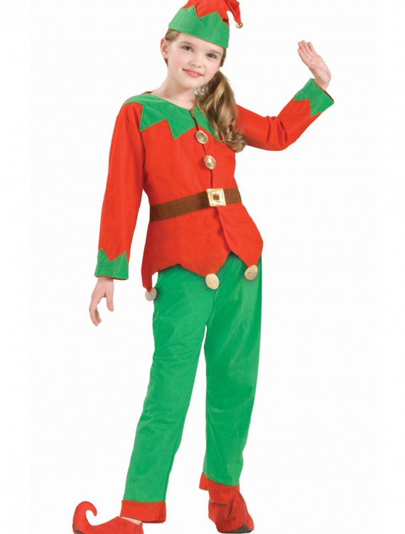 Kids Christmas Elf Costume, halloween costume (Kids Christmas Elf Costume)