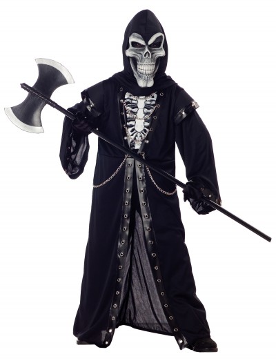 Kids Crypt Master Skeleton Costume, halloween costume (Kids Crypt Master Skeleton Costume)