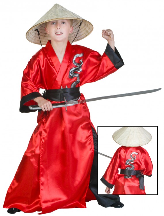 Kids Dragon Samurai Costume, halloween costume (Kids Dragon Samurai Costume)