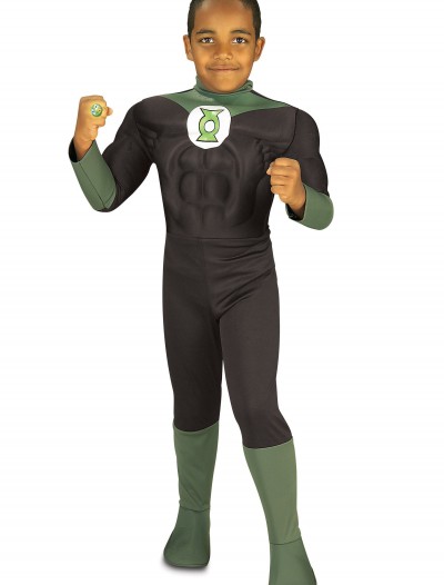 Kids Green Lantern Costume, halloween costume (Kids Green Lantern Costume)