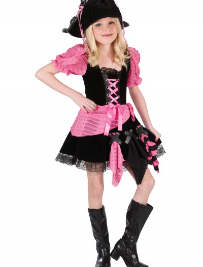 Kid's Pink Pirate Costume, halloween costume (Kid's Pink Pirate Costume)