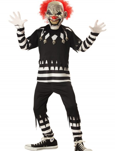 Kids Psycho Clown Costume, halloween costume (Kids Psycho Clown Costume)