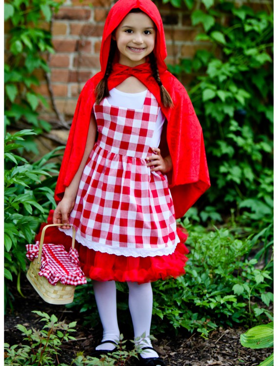 Kids Red Riding Hood Tutu Costume, halloween costume (Kids Red Riding Hood Tutu Costume)