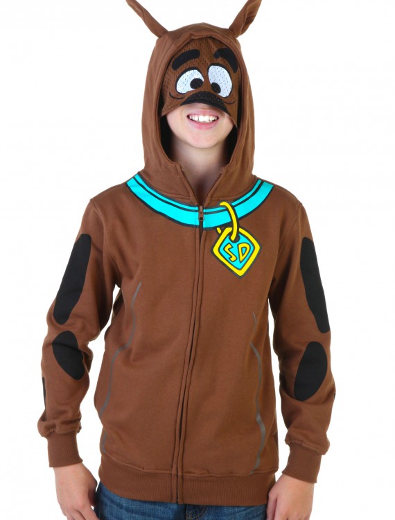 Kids Scooby Doo Costume Hoodie, halloween costume (Kids Scooby Doo Costume Hoodie)