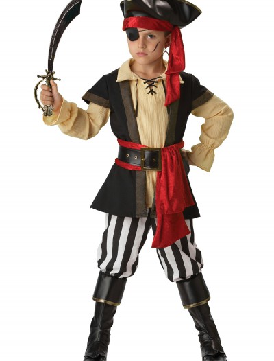 Kids Scoundrel Pirate Costume, halloween costume (Kids Scoundrel Pirate Costume)
