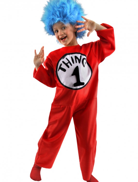 Kids Thing 1 and 2 Costume, halloween costume (Kids Thing 1 and 2 Costume)