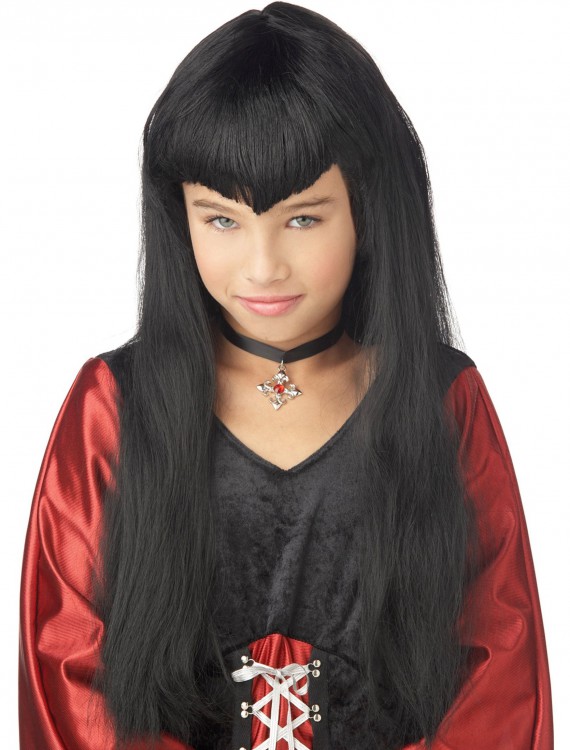Kid's Vampire Wig, halloween costume (Kid's Vampire Wig)