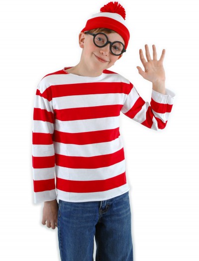 Kids Waldo Costume, halloween costume (Kids Waldo Costume)