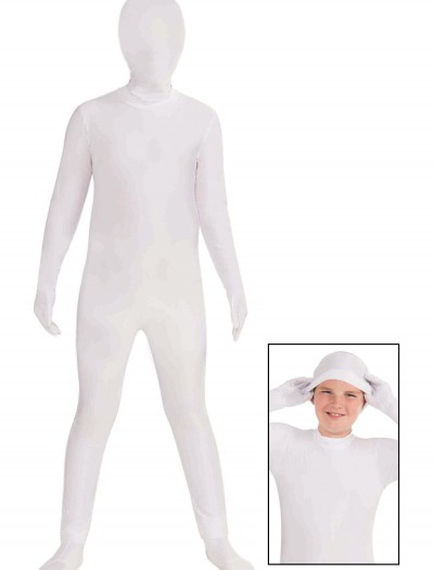 Kids White Skin Suit, halloween costume (Kids White Skin Suit)