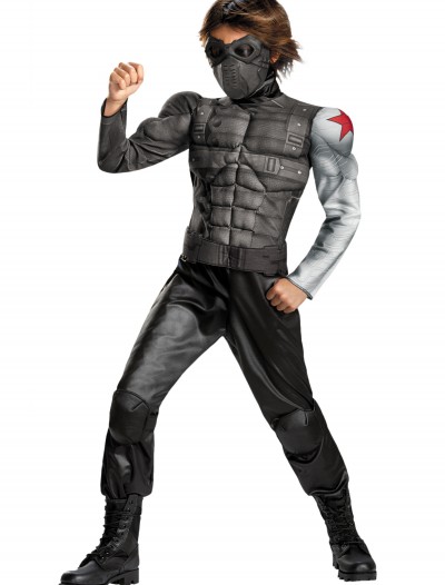 Kids Winter Soldier Classic Muscle Costume, halloween costume (Kids Winter Soldier Classic Muscle Costume)