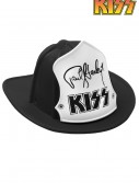 KISS Black Paul Stanley Firehouse Fire Hat, halloween costume (KISS Black Paul Stanley Firehouse Fire Hat)