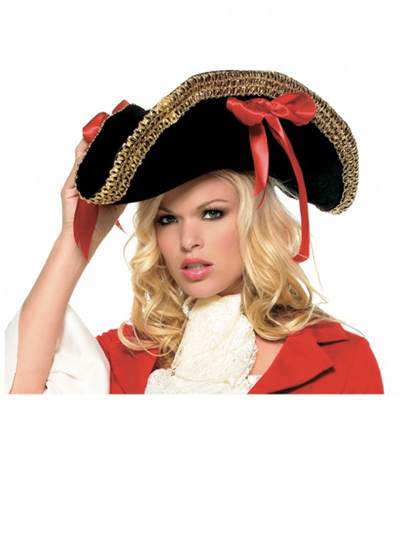Ladies Pirate Hat, halloween costume (Ladies Pirate Hat)