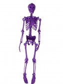 35.5''  Purple Glitter Skeleton, halloween costume (35.5''  Purple Glitter Skeleton)