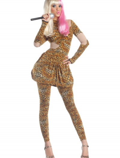 Leopard Rap Superstar Costume, halloween costume (Leopard Rap Superstar Costume)