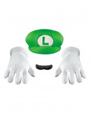Luigi Adult Accessory Kit, halloween costume (Luigi Adult Accessory Kit)