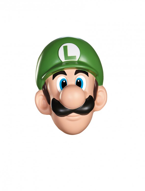 Luigi Adult Mask, halloween costume (Luigi Adult Mask)
