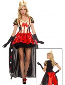 Luxurious Sequin Queen of Hearts Costume, halloween costume (Luxurious Sequin Queen of Hearts Costume)