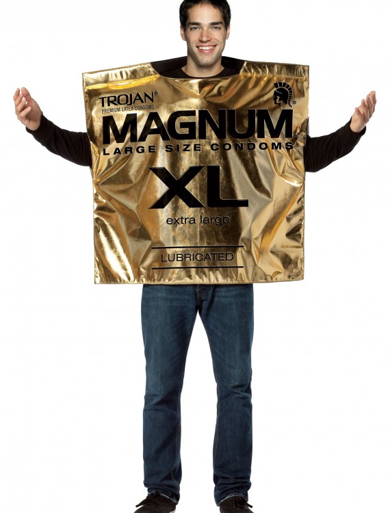 Magnum Condom Costume, halloween costume (Magnum Condom Costume)