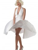 Marilyn Monroe Deluxe White Halter Dress, halloween costume (Marilyn Monroe Deluxe White Halter Dress)