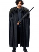 Medieval Fur Trimmed Black Cape, halloween costume (Medieval Fur Trimmed Black Cape)