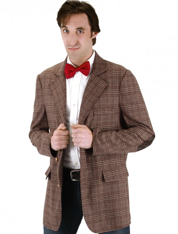 Doctor Who Mens 11th Doctor Jacket, halloween costume (Doctor Who Mens 11th Doctor Jacket)