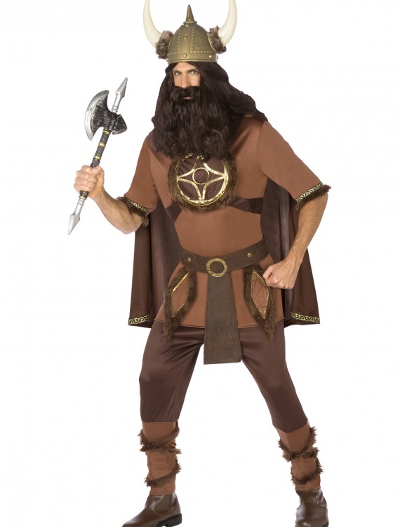 Men's Adult Viking Costume, halloween costume (Men's Adult Viking Costume)