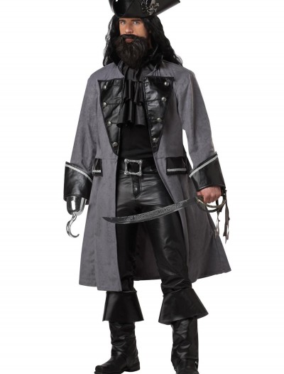 Mens Blackbeard Pirate Costume, halloween costume (Mens Blackbeard Pirate Costume)