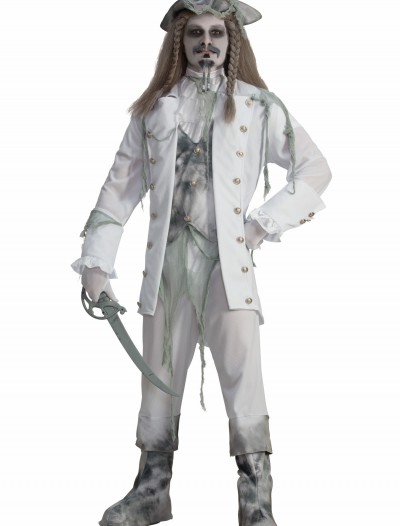 Men's Ghost Captain Pirate Costume, halloween costume (Men's Ghost Captain Pirate Costume)