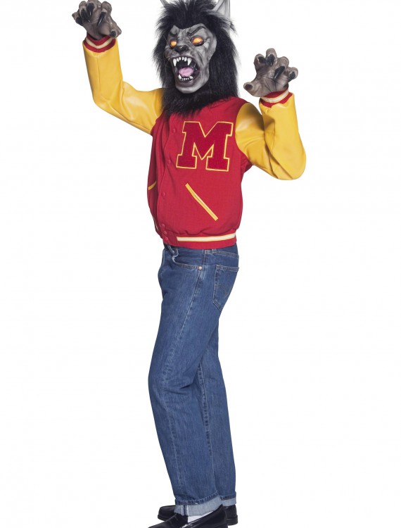 Mens High School Werewolf Costume, halloween costume (Mens High School Werewolf Costume)