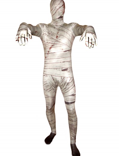 Men's Mummy Morphsuit, halloween costume (Men's Mummy Morphsuit)