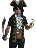 Mens Pirate Costume T-Shirt, halloween costume (Mens Pirate Costume T-Shirt)