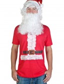Mens Santa Claus Costume T-Shirt, halloween costume (Mens Santa Claus Costume T-Shirt)