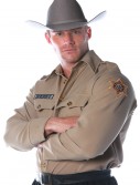 Mens Sheriff Shirt, halloween costume (Mens Sheriff Shirt)