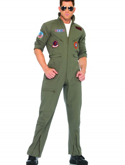Mens Top Gun Flight Suit, halloween costume (Mens Top Gun Flight Suit)