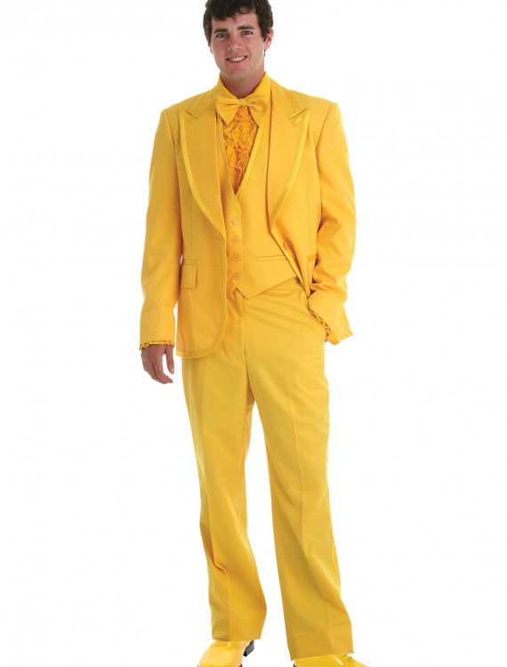 Men's Yellow Tuxedo, halloween costume (Men's Yellow Tuxedo)