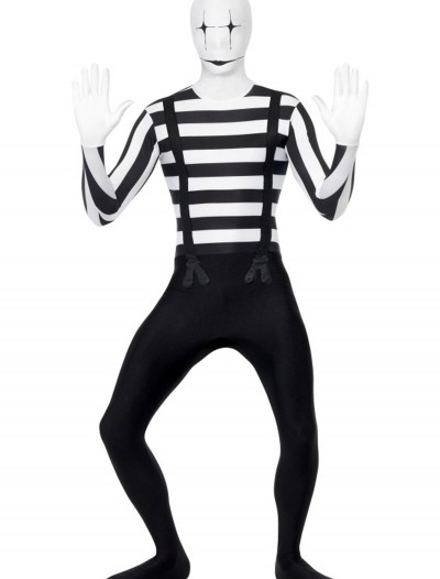 Mime Second Skin Costume, halloween costume (Mime Second Skin Costume)