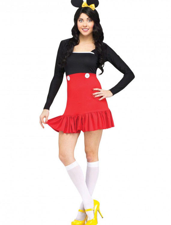 Miss Mikki Adult Costume, halloween costume (Miss Mikki Adult Costume)