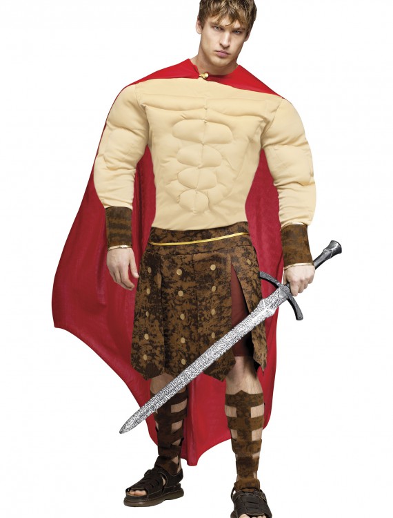 Muscle Chest Gladiator Costume, halloween costume (Muscle Chest Gladiator Costume)