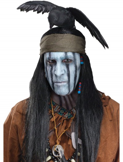 Native Warrior Wig, halloween costume (Native Warrior Wig)