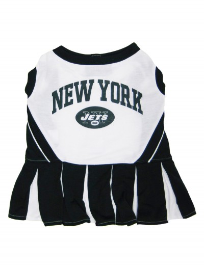 New York Jets Dog Cheerleader Outfit, halloween costume (New York Jets Dog Cheerleader Outfit)