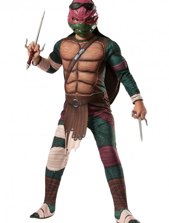 Ninja Turtle Movie Child Deluxe Raphael Costume, halloween costume (Ninja Turtle Movie Child Deluxe Raphael Costume)