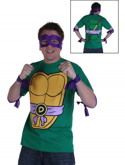 Ninja Turtles Donatello Costume T-Shirt, halloween costume (Ninja Turtles Donatello Costume T-Shirt)