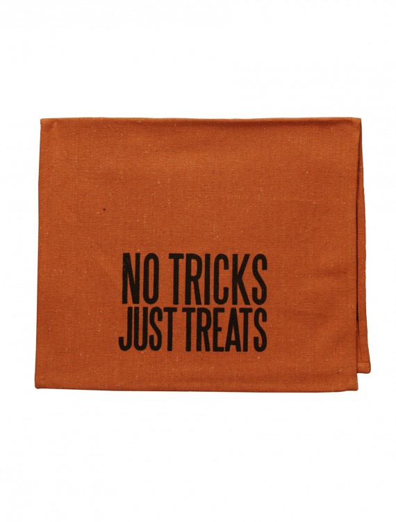 No Tricks Tea Towel, halloween costume (No Tricks Tea Towel)
