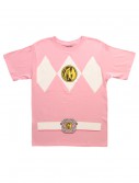 Pink Power Ranger T-Shirt, halloween costume (Pink Power Ranger T-Shirt)