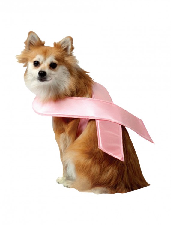 Pink Ribbon Dog Costume, halloween costume (Pink Ribbon Dog Costume)