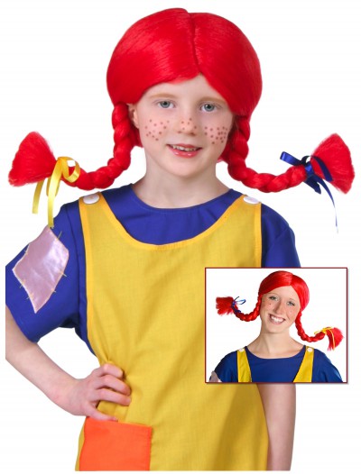 Pippi Wig, halloween costume (Pippi Wig)